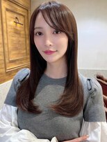 イメチェン前髪小顔ロング_銀座
