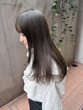 ジェノ(JENO by apish) オリーブカラー/美髪/透明感カラー