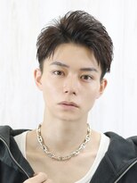 ベーア(Bar)&nbsp;短髪アップバング七三刈り上げショート爽やか