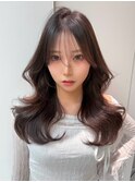 トレンド感抜群！！！ふんわりレイヤーカット×艶髪透明感カラー