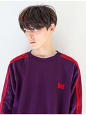 【Gallica】メンズモテ髪ニュアンスパーマ/透明感大人ブラウン