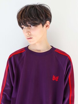 ガリカ 両国(Gallica) 【Gallica】メンズモテ髪ニュアンスパーマ/透明感大人ブラウン