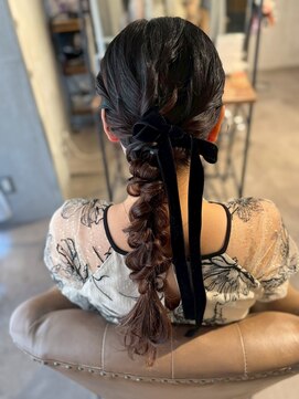 ウルー 博多店(uruu) 【編みおろし】博多/博多駅/ヘアセット/早朝/結婚式/ライブ