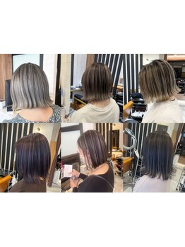 イルミナカラー/アディクシーカラー取扱い◎透明感×艶感のある外国人風カラーも叶う[妙典/妙典駅/学割U24]