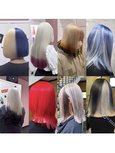 なんといっても派手髪！！！