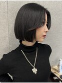シルエット可愛いタッセルボブ