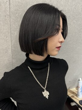 アマトウキョウスマートサロン(AMA TOKYO×Smart Salon) シルエット可愛いタッセルボブ