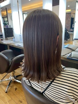 ヴァンカウンシル 清須店(VANCOUNCIL) 大人可愛い◎ショコラブラウン×外ハネセミロング