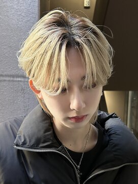 ロンドオム 池袋(Lond Homme) men's/メンズ/メンズカット/韓国/黒染/顔周り/マッシュ/池袋