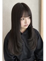 ラリス(Ralis) ロングレイヤー/チョコブラウン