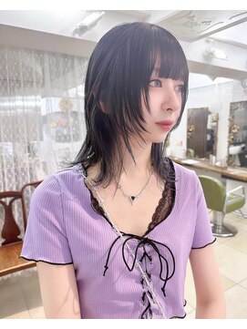 オブヘアー オモテサンドウ(Of HAIR OMOTESANDo) ミディアムウルフカット