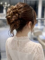 カインド 南青山(hair&make up KIND)&nbsp;結婚式向けミドルアップ