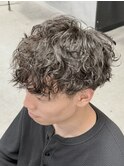 波巻きシャドウパーマ