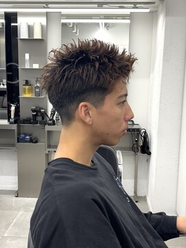 グルーマーズトウキョウ(GROOMER/S TOKYO) men's/メンズ/スパイキーショート/フェード/ニュアンスパーマ