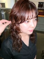 マカロニコースト(macaroni coast)&nbsp;レイヤー沢山 デジタルパーマ レイヤーパーマ