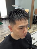 スタンドバーバー 柏(STAND BARBER)&nbsp;リバースセンターパート/ニュアンスパーマ/ダウンバング/柏