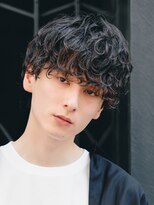 フィフス 大分(fifth)&nbsp;大分シャドウパーマメンズカットラウンドマッシュツーブロック