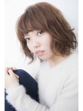 ハナブサ 御経塚店(HANABUSA) 愛され☆ミディパーマ×ベリーピンク