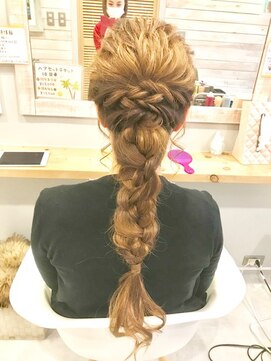 パシャ(Pasha) ルーズ編みおろし☆