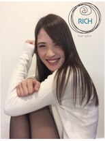 アットリッチ(@RICH)&nbsp;ストレートロング2017