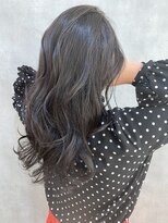 ムウ 難波(MOU)&nbsp;ハッシュカットフルバング似合わせカットレッドブラウン20代30代