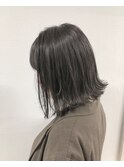 【GiseL】プラチナグレーハイライト