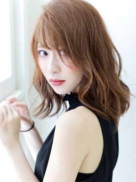 ラフィス ヘアーヴェイル 梅田店(La fith hair vail) 【La fith】 トレンドミディアムスタイル