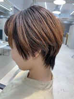 テトヘアー(teto hair) ウルフ、ショートウルフ、グラデーションカラー