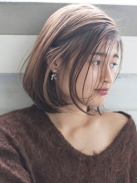 アカ(ACA) 【ACA】マーメイドアッシュセミウェットロブヘア