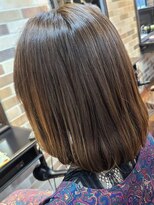 ルシエ 立川(LUCIE)&nbsp;ワンレングスボブ×アッシュベージュ