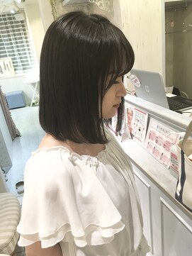 ラ ブランシュ 大宮(La Blanche) ワンレンボブスタイル×髪質改善oggiotto*°.