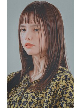 レジュアル(RESSUAL) ロングヘア　コスメストレート　黒髪　髪質改善　素髪