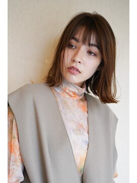 マセナ(Masena) ゆるふわボブ×秋先取りのベイクドカラー☆