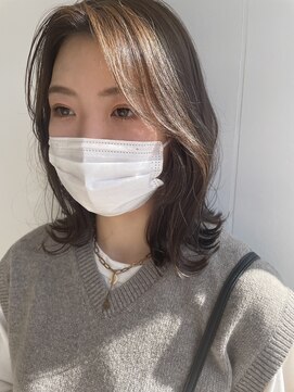 美容室 アイディー i-dee 透け感カラー