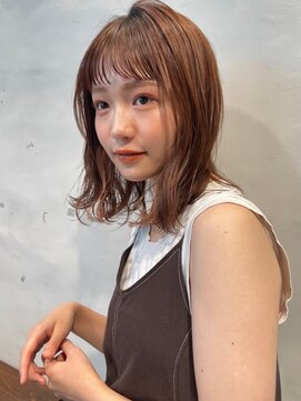 ガーデン オオタカノモリ(garden otakanomori) ニュアンスカラーヌーディーベージュコンパクトロブヘア