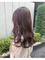 アクアオモテサンドウ(ACQUA omotesando)&nbsp;＊ブリーチなしローズピンクベージュ！ラベンダーピンクブラウン