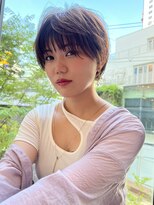 ジアン バイ ミルボン NU茶屋町+(GIEN by milbon)&nbsp;ふんわり感抜群20代30代40代50代可愛い綺麗め大人ショートボブ