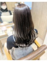 プラグ バイ ネオリーブ(plug by neolive)&nbsp;ショコラアッシュ×髪質改善 [髪質改善/縮毛矯正]グレージュ