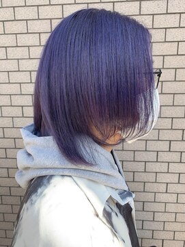 リア(Lia by KENJE) Lia&汐見悠佑 高発色ラベンダーカラー♪