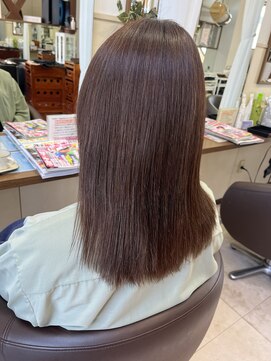 コアフィールフィス(COIFFURE fils) 《見附　今町》M3D ラベンダーカラー　ロング
