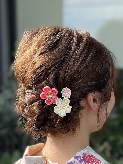 浴衣簡単アレンジ