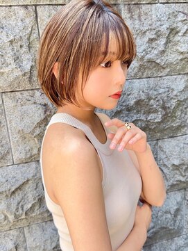 ロンド アンブル 四条烏丸(Lond ambre) シンプルだからこそ美しさが引き立つショートボブ