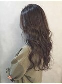 透明感抜群スモーキーアッシュ