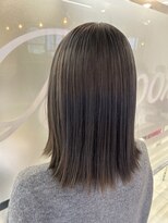 ヘアースペースブルーム ヒーロー 園田店(HAIR SPACE BLOOM hero) 【園田/ミルクティーグレージュ】ブリーチカラー