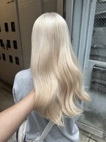 ヘアカロン 熊本本店(Hair CALON) ホワイトブロンド/ハイトーンカラー/ケアブリーチ