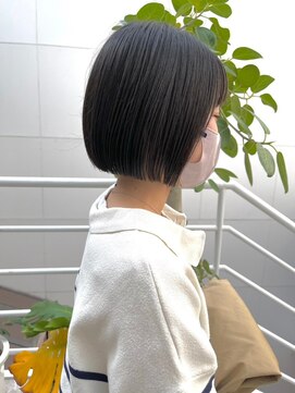 トッカ 小倉店(tocca) 似合わせ顔周り/ミニボブ/艶カラー/髪質改善/艶髪/美髪