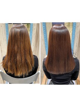 ノアエクレ 銀座(noah ecle) 美髪矯正ストレート