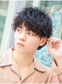 ソフトツイストショートマッシュ
