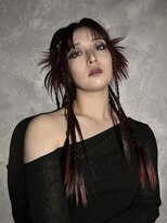 リル 溝の口(LiL) REDColor×Y2Kヘアアレンジ