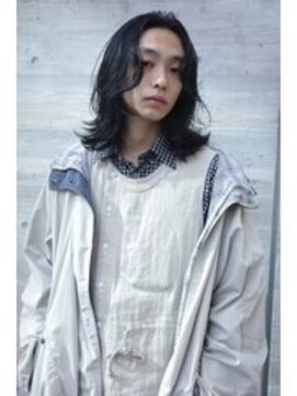 ブークル(boucle) メンズロングパーマ　緩めパーマ　緩めロングパーマ